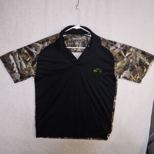 Fishouflage Men's Polo Large